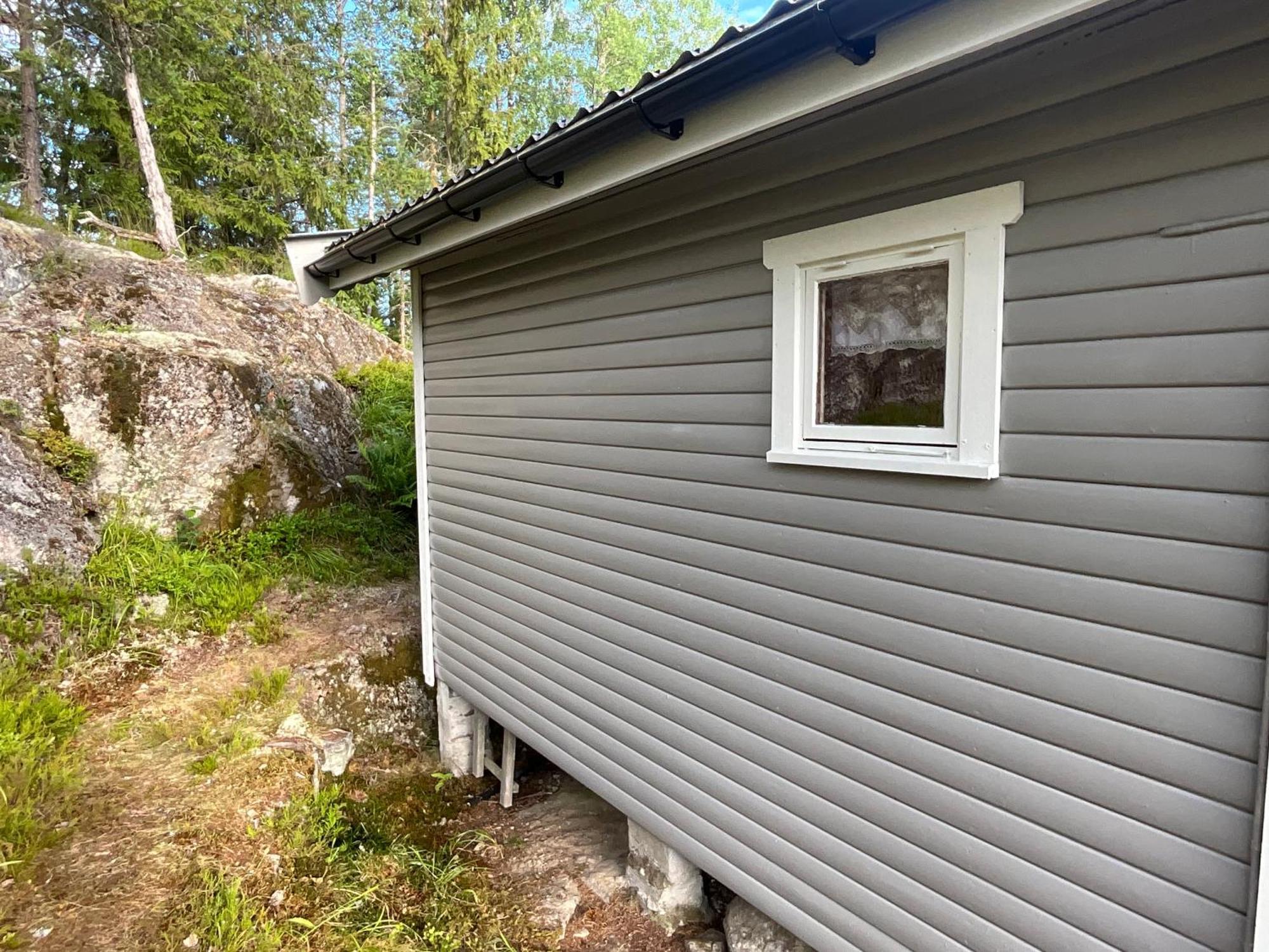 Villa Koselig Hytte I Skogen Skillingsfors Exterior foto