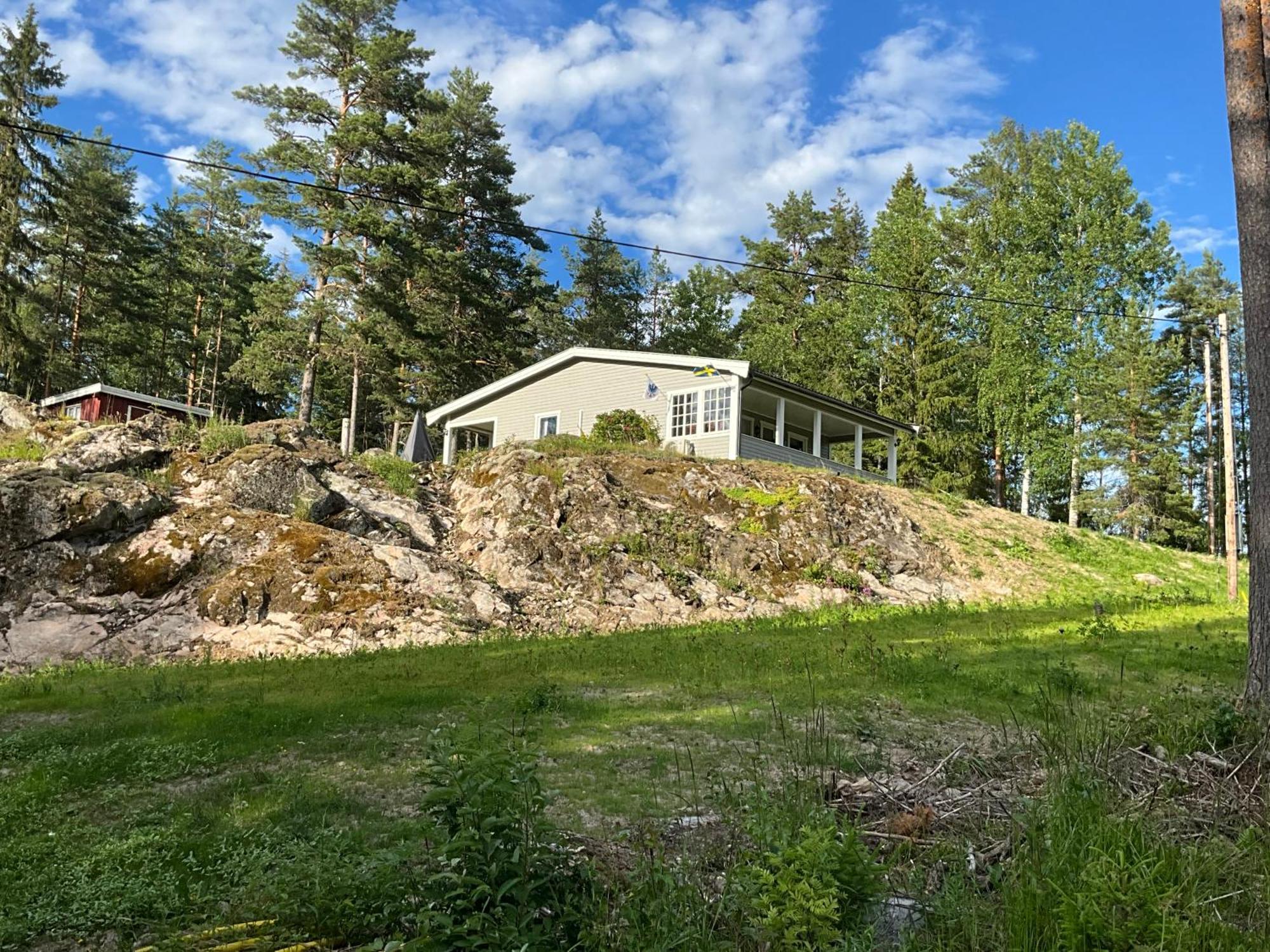 Villa Koselig Hytte I Skogen Skillingsfors Exterior foto